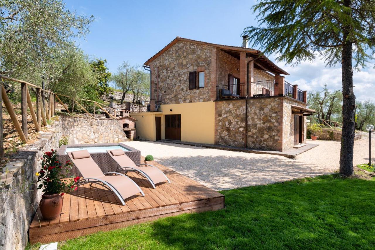 Villa Il Campo Degli Ulivi Ponte A Bozzone Exterior foto