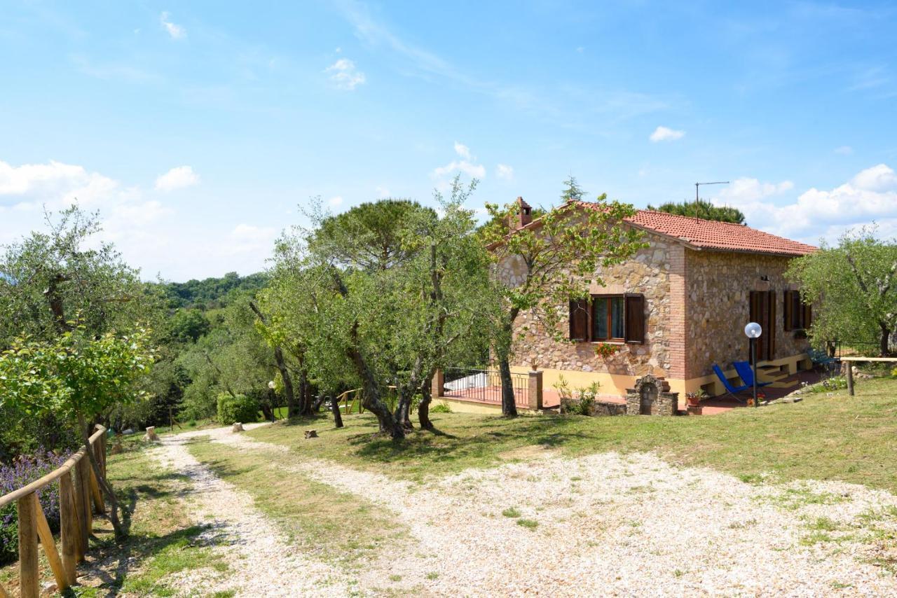 Villa Il Campo Degli Ulivi Ponte A Bozzone Exterior foto