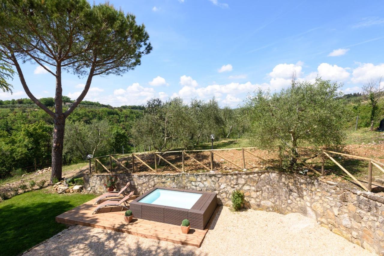 Villa Il Campo Degli Ulivi Ponte A Bozzone Exterior foto